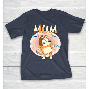Bluey Dad Mom Funny Family Mothers Day Tshirt